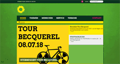 Desktop Screenshot of gruene-aachen.de